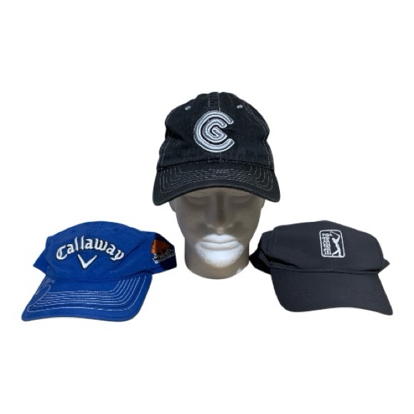 (014) Various Golf Hat Bundle of (3) - Picture 1 of 2